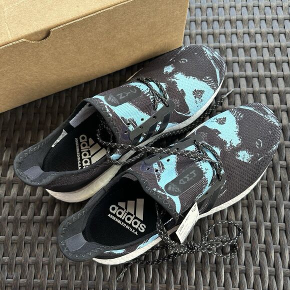 Adidas Parley x Speedfactory AM4 Black Blue Spirit Men\'s Shoes FV8177 Size 8.5 main image 13